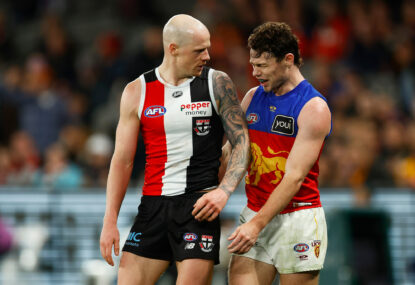 AFL Friday Footy Fix: Bravado and bluster can't hide another Saints season pissed down the drain