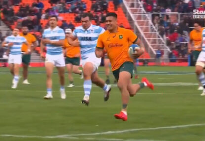 HIGHLIGHTS: Comeback kings! Wallabies overcome Cooper loss for stirring win over Pumas