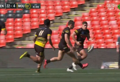 WATCH: Kurt Falls comes up with filthy try assist for Penrith in NSW Cup