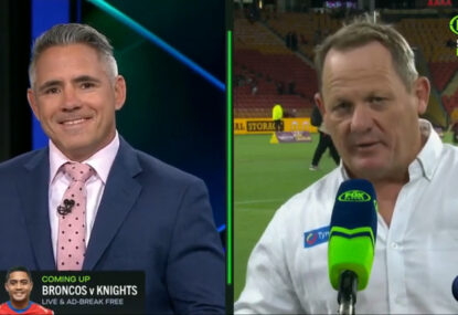 WATCH: Kevin Walters cracks everyone up with his response to eyebrow sledge