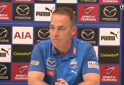 LISTEN: The beautiful reason why Alastair Clarkson chose to coach North Melbourne