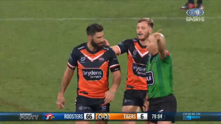LANGUAGE WARNING: James Tamou marched for exploding at ref in 66-point shellacking