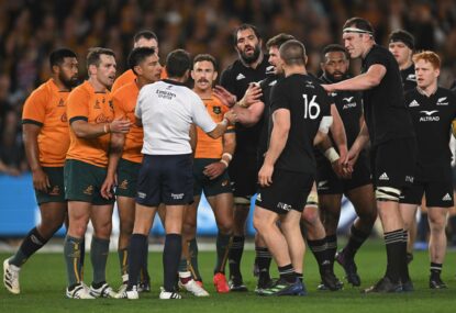 The Wallabies tight five need to play more dynamic rugby