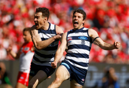 'Learned my lesson': Geelong’s day in the sun