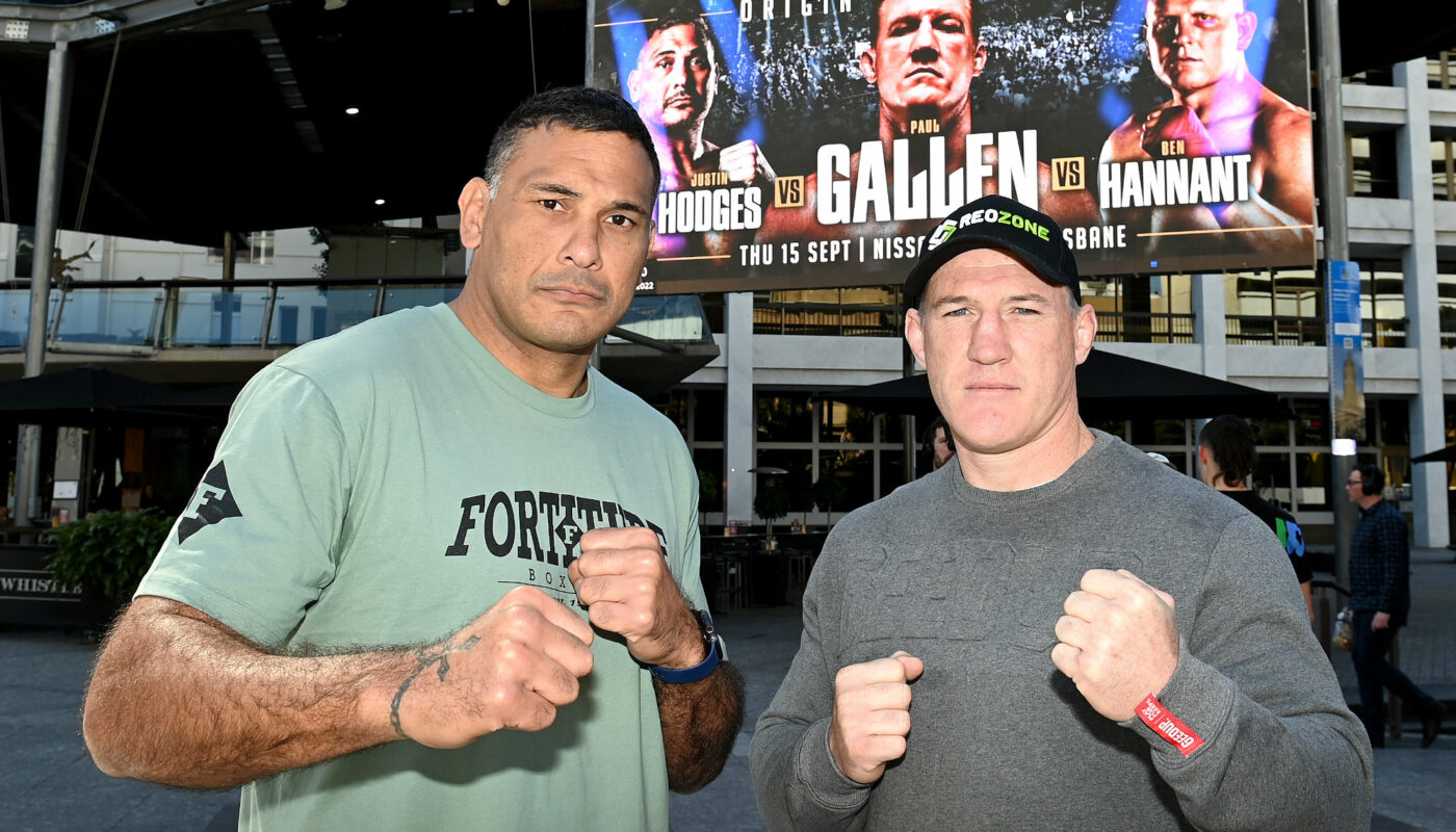 How to watch Paul Gallen vs Justin Hodges Full fight card, start time