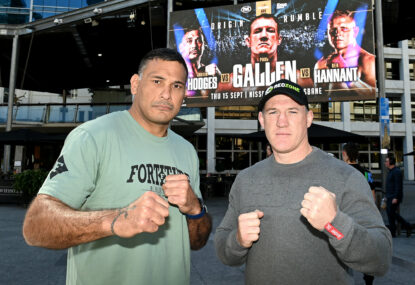 How to watch Paul Gallen vs Justin Hodges: Full fight card, start time