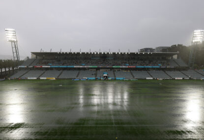Torrential rain sees A-League F3 Derby postponed