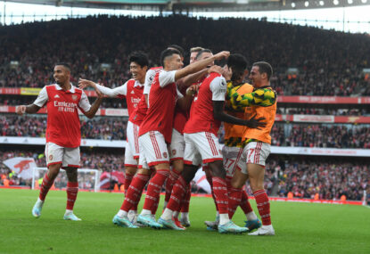 EPL Wrap: Arsenal on fire with five against Forest, Ronaldo fizzles out during rare match start