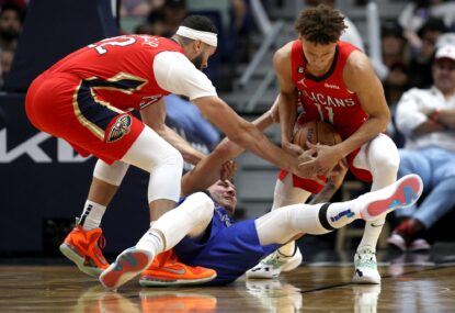 ‘It’s impressive’: Daniels wows Pelicans with breakout performance on Doncic in rousing win over Mavericks