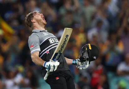 Phillips punishes the costliest drop of the World Cup as New Zealand survive Sri Lanka scare