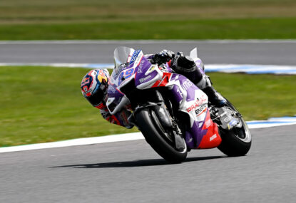 Spain's Martin claims pole, smashes lap record ahead of Moto GP, Aussie Miller to start 8th