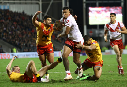 RLWC Daily: Tonga edge PNG in thriller, Doueihi appeal rejected, Graham celebrates 50th cap - three years late