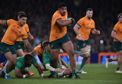 Coach's corner: The combination of 'brutality and intelligence' that makes Wallabies enforcer a RWC lock