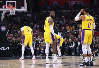 NBA Double Dribble: Early-season panic meter for Lakers, Nets, 76ers, Heat, Warriors, Wolves, Mavericks ... Jazz