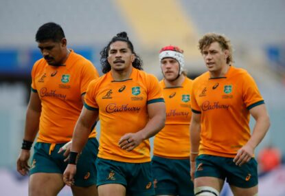 Shattered Wallabies feel they 'let the country down' but reject Mortlock's dire World Cup prediction after Italy fiasco
