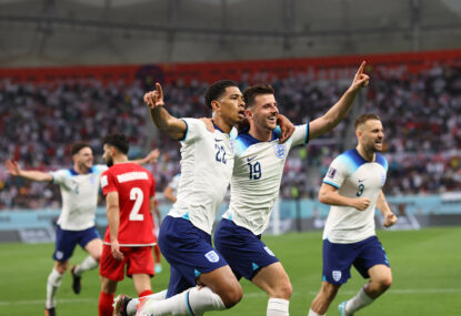 UK View: Stop the World Cup, England have already won it - 'drunk on joy', 'embrace the positivity, 'great start'