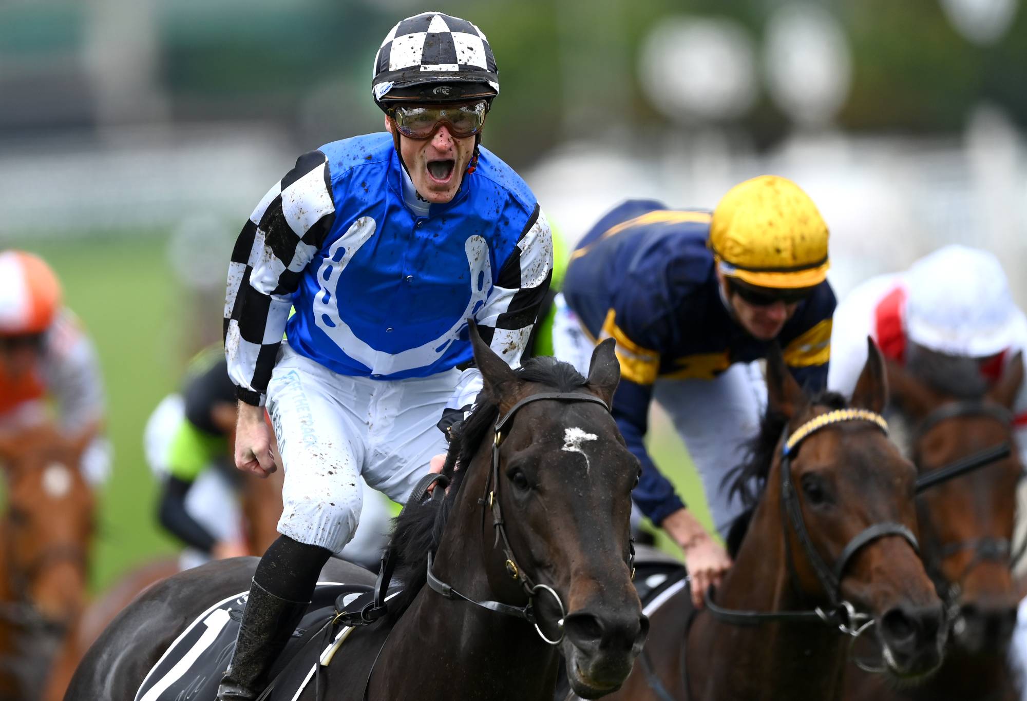 Mark Zahra riding #1 Gold Trip wins race seven, the Lexus Melbourne Cup during 2022 Melbourne Cup Day at Flemington Racecourse on November 01, 2022 in Melbourne, Australia. (Photo by Quinn Rooney/Getty Images)