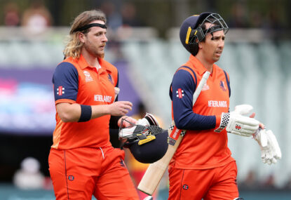 Trouble Dutch: Historic win for Netherlands eliminates Zimbabwe from T20 semi-finals race