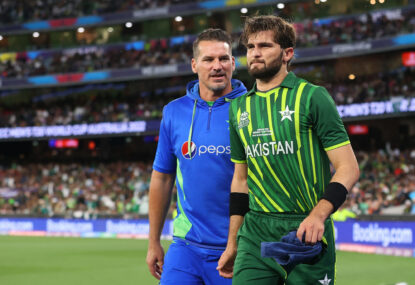 Busted knee or not, Pakistan needed Shaheen Afridi to play through the pain in the World Cup final