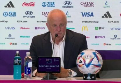FULL PRESS CONFERENCE: Graham Arnold reflects on World Cup defeat to France