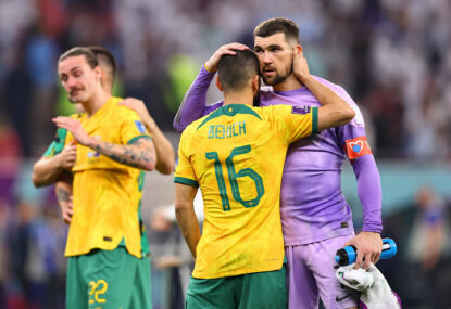 How Australia's brave World Cup journey ended at the hands of Argentina