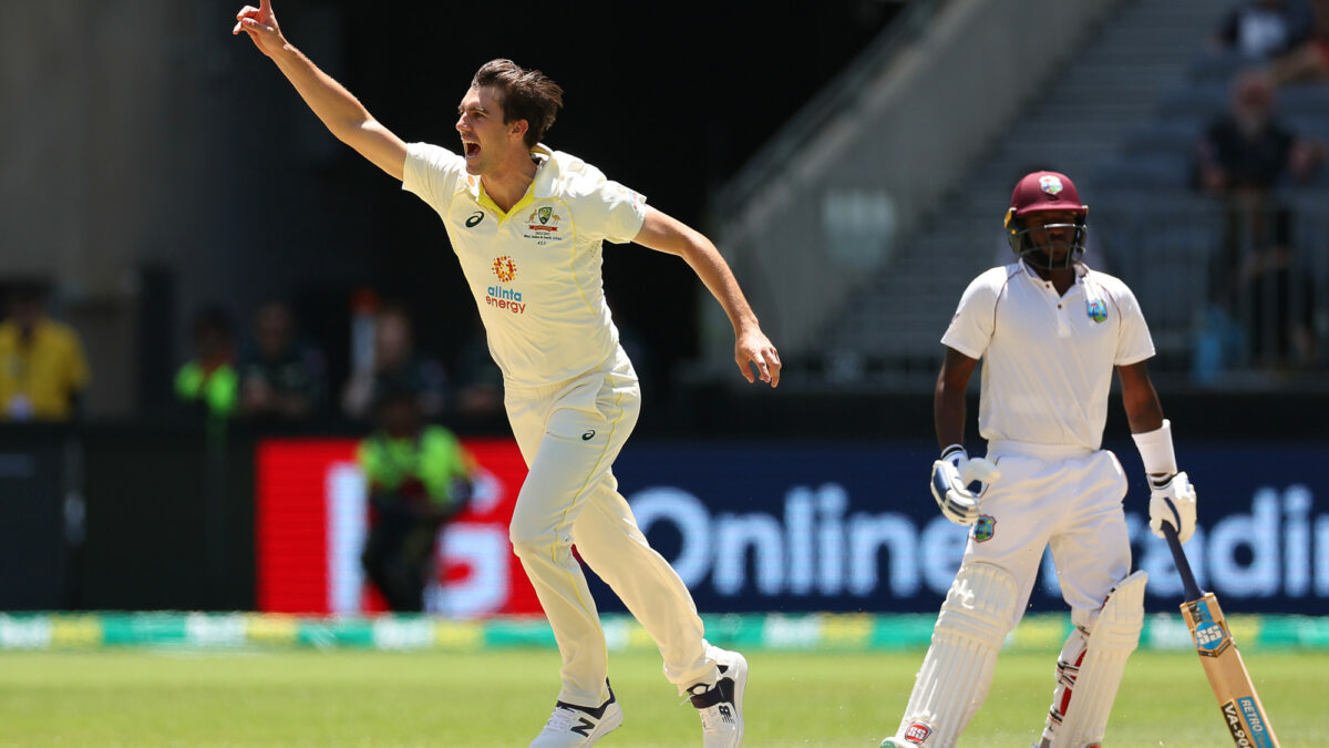 200 of the best for captain Pat as Aussies run through Windies, close in on victory