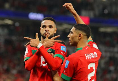'Rocky of this World Cup': Morocco down Portugal in boilover for the ages to become first African team into semis