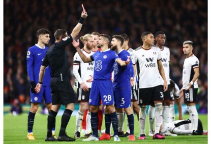 Ouch, Joao: Red card will cost Chelsea $3.3 million after Felix banned for studs-up challenge