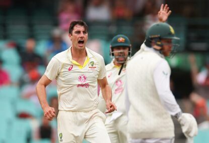 'Sharks circling': Aussies sniff clean sweep as quicks leave Proteas 'hanging on for dear life'