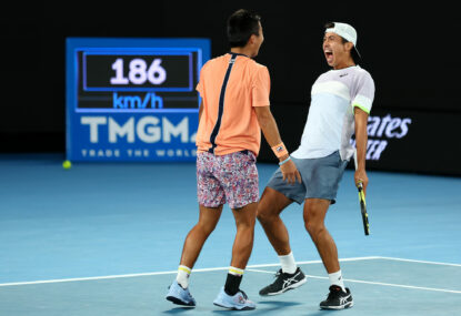 Aussies - again! Hijikata and Kubler match 'Special Ks' with remarkable doubles title