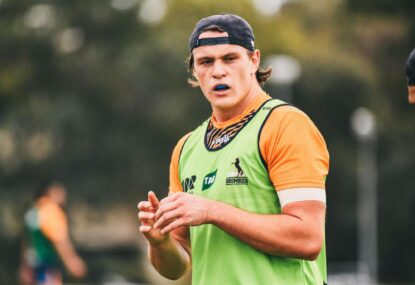'Tough bugger coming out with scars': The old Wallaby rising star wants to emulate - and the feature that impressed Cheika