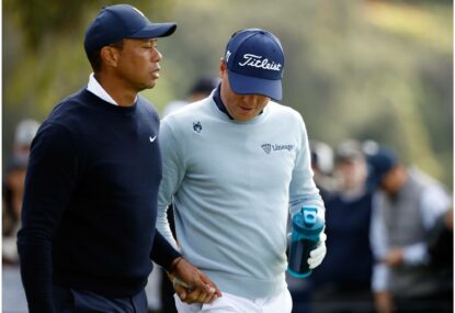 'Just friends having fun': Tiger apologises after backlash over 'crass' tampon prank with Thomas