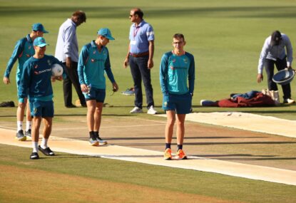 Pitch craft: India’s late switch set to pay dividends with Aussies facing another raging turner
