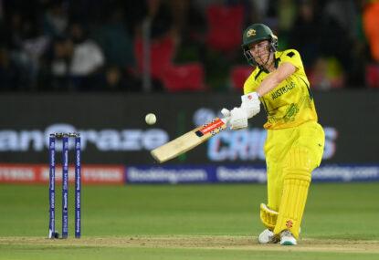 Ooh, ahh: McGrath clubs rapid 50 as Australia secure T20 World Cup semi-final berth with win over Proteas