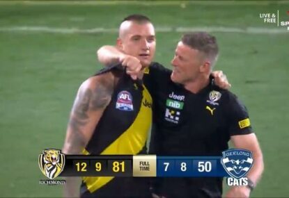 WATCH: All the highlights from Dustin Martin's record third Norm Smith Medal-winning performance