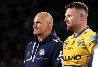 Brad and Bennett: Why Friday's clash with the Dolphins might be a tipping point for Arthur and the Eels