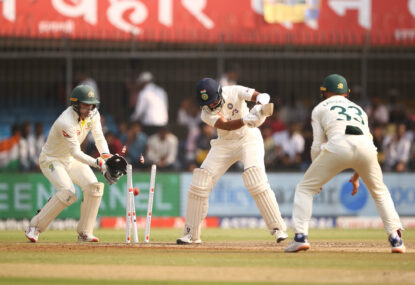 India vs Australia 3rd Test: Day 2 live scores