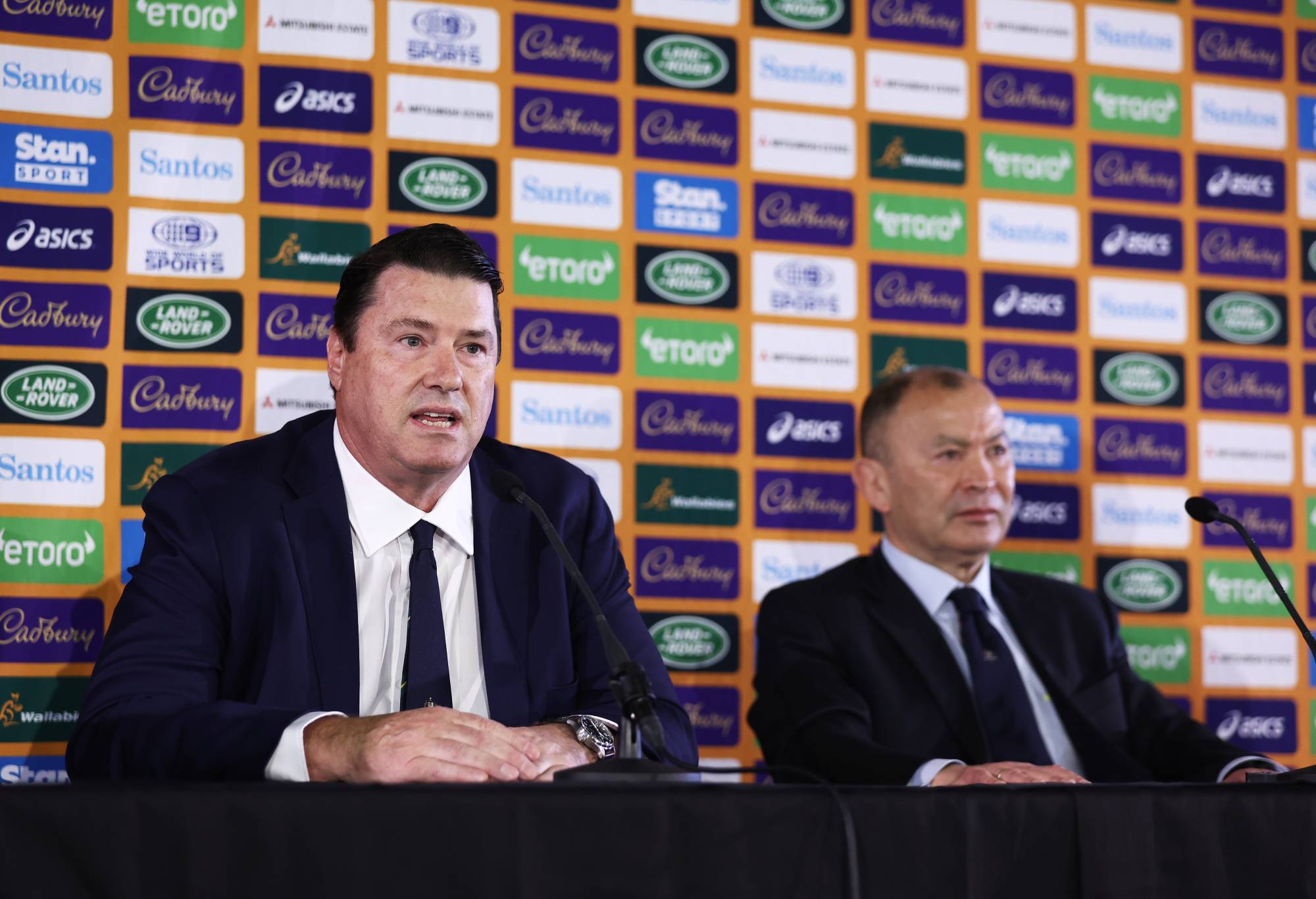 Ketua Rugby Australia Hamish McLennan mengatakan selatan membutuhkan suara yang lebih kuat di meja, Eddie Jones, Andy Marinos