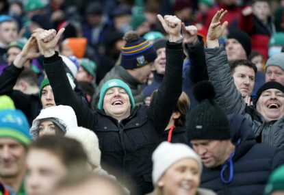 'Ireland is the new New Zealand': Top dogs and proud of it, the emerald isle is locked in passionate embrace of rugby