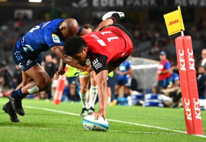 Game of the season: Crusaders edge Blues in thrilling Super Rugby final re-match