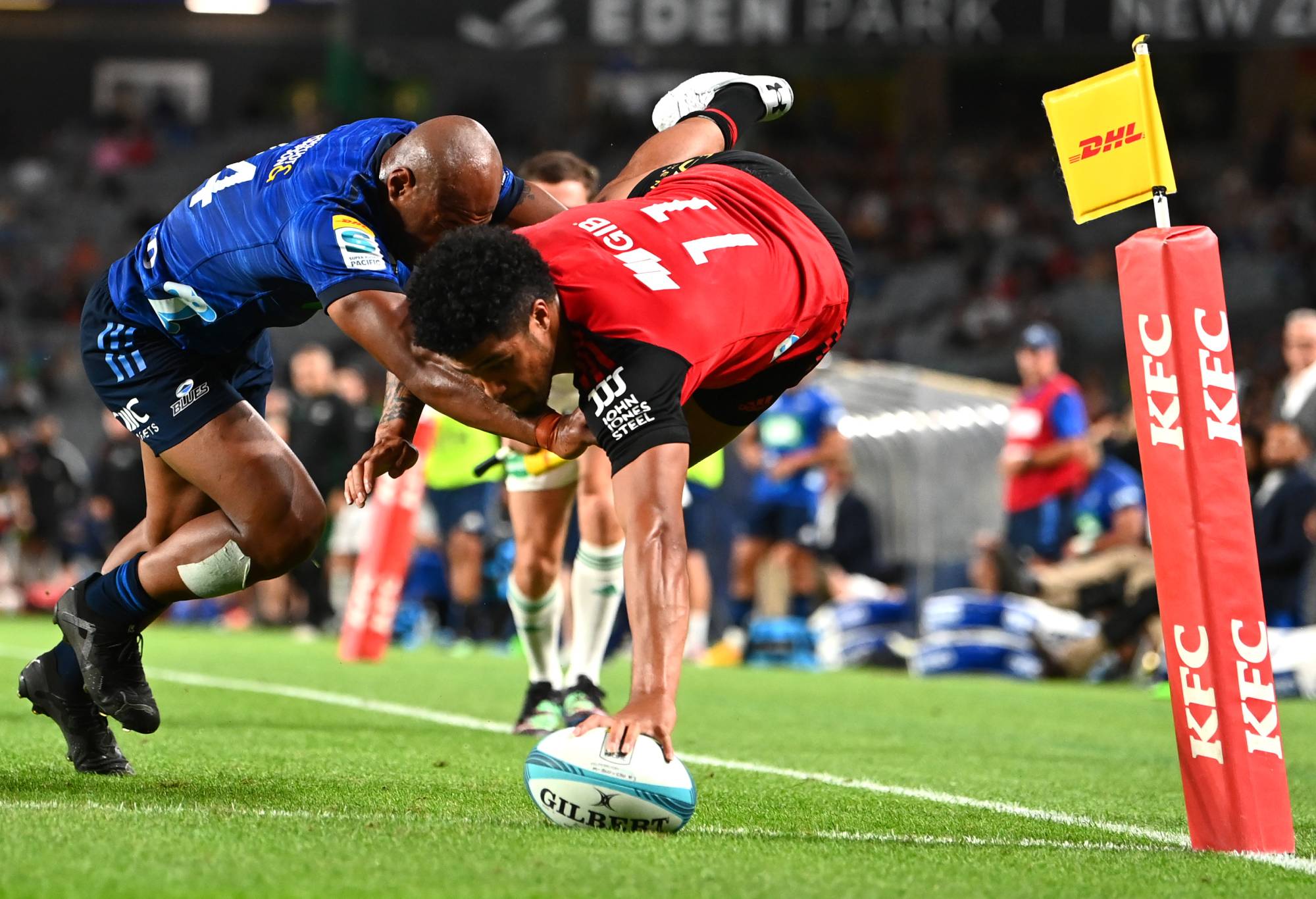 Super Rugby Pacific 2023 Crusaders beat Blues in game of the season as All Blacks stand up, highlights, score