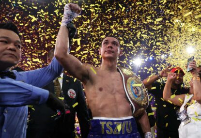 From Tim Tszyu's belts, Liam Wilson's controversy and Sam Goodman's rise up the ranks: An Aussie boxing review for 2023