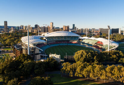 From Football Park to Adelaide Oval: how a quaint old cricket ground became the centre of the AFL