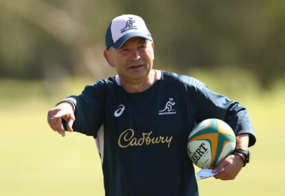 'It doesn't have to be nonsense': Eddie's no closer to knowing Wallabies' RWC squad than Rennie was