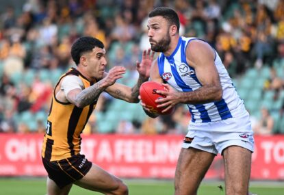 AFL News: Tribunal rejects Acres, Logue pleas for rough conduct, Eagles suffer injury carnage, Hawks won't panic