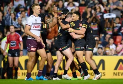 Manly Sea Eagles vs Penrith Panthers: NRL live scores
