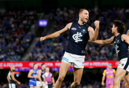 Rejuvenated Blues are starting to believe again as they home in on an AFL finals spot