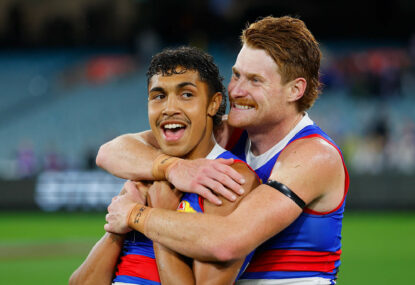 A rare Bulldogs win at the 'G ends the Tigers’ undefeated streak in the rain 