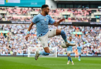 City stroll into FA Cup Final with Mahrez triple, Salah reignites Liverpool's top four hopes