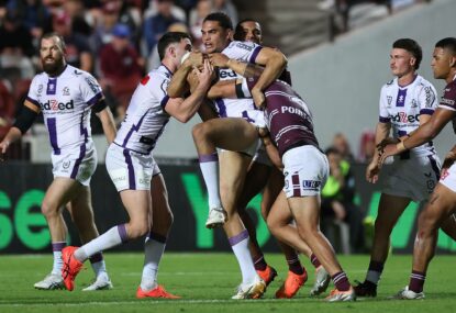 'I don’t know what planet they’re on': Three bins, three tries as Manly win Battle of Brookvale 2.0